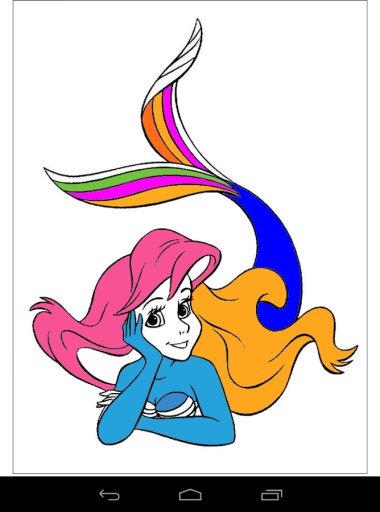 Coloring for Kids : Mermaid截图3