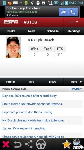 Kyle Busch NASCAR截图1