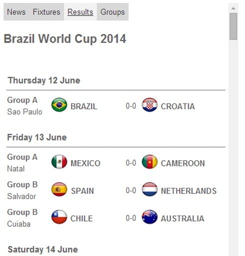 World cup game截图2