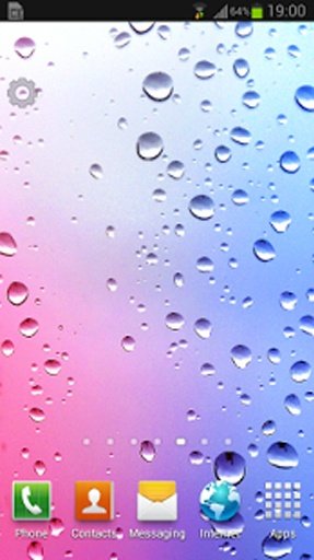 G3 Rain Live Wallpaper截图1