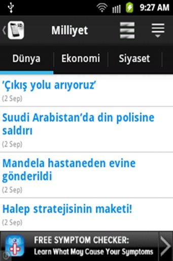 T&uuml;rkiye Haberler HD截图2