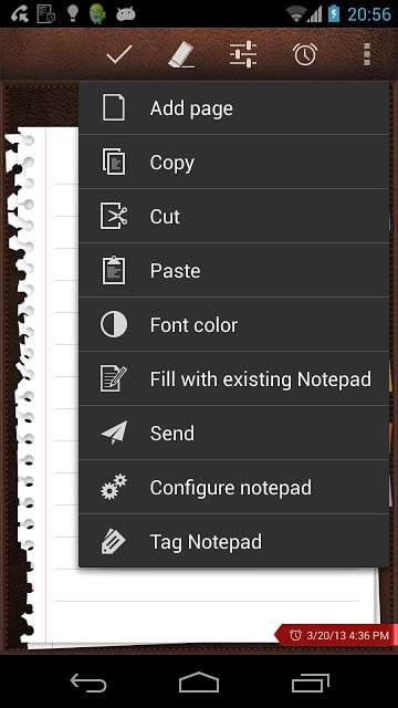 Easypad (widget notepad)截图3