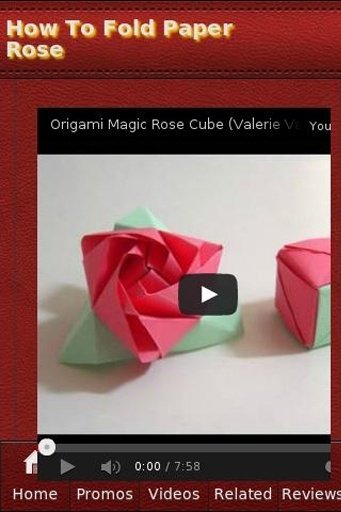 How To Fold Paper Rose截图4