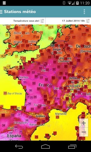 Infoclimat - live weather截图5