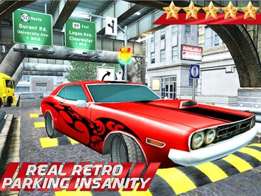 REAL RETRO PARKING INSANITY 3D截图4