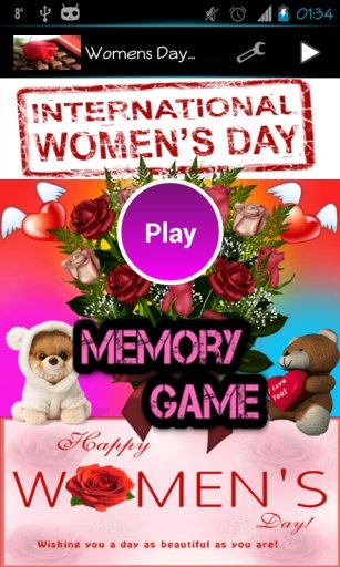 Womens Day Memory Game截图5