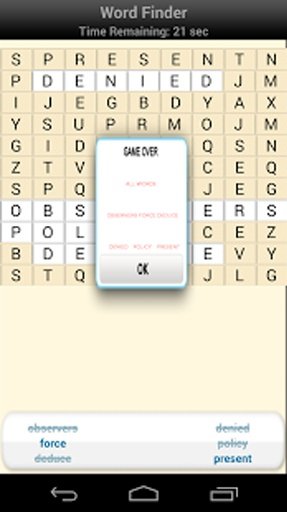 Hidden Word Finder截图4