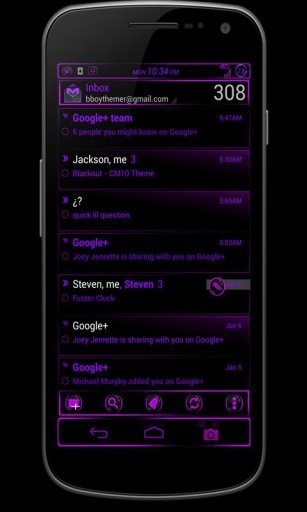 CM10 JB Theme: GRAPE APE截图8