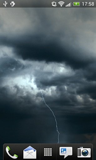 Storm Lightning Live Wallpaper截图3