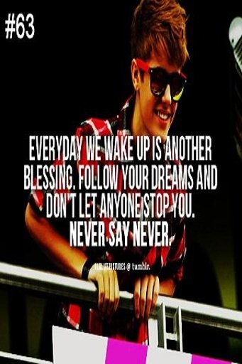 justin bieber quotes wallpaper截图1