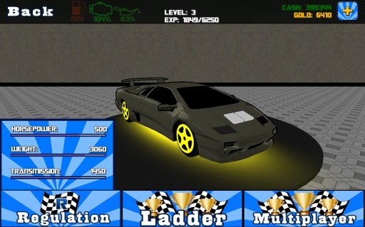 Nitrous Night Drag Race Online截图4