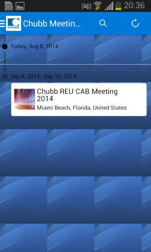 Chubb Meetings &amp; Events截图3