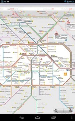 柏林地铁（U-Bahn）的地图截图4