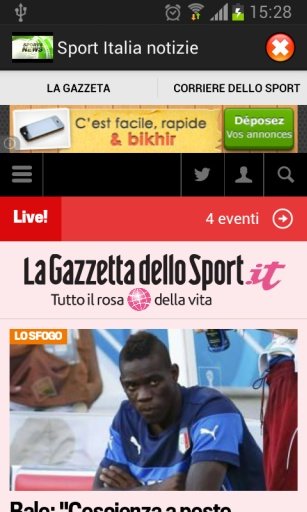 Sport Italia Notizie截图1