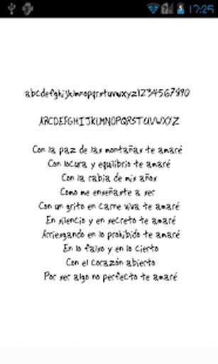 Fuentes Manuscritas FlipFont&reg;截图7