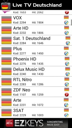 Live TV Germany截图1