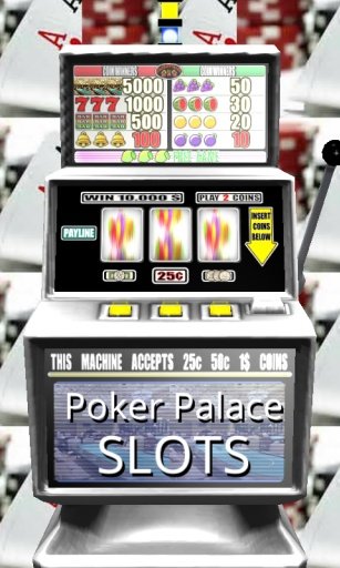 3D Poker Palace Slots - Free截图2