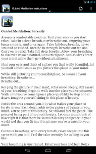 Serenity Meditation Audio截图3