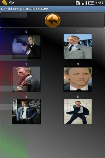 Daniel Craig 3D Illusion LWP截图2