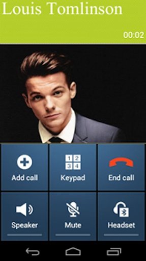 Louis Tomlinson 1D Calling App截图10