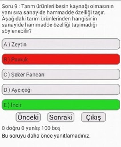 KPSS Coğrafya Soru Bankası截图4