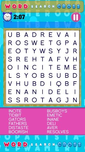 Word Search Cross截图2