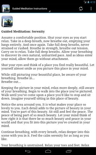 Serenity Meditation Audio截图5