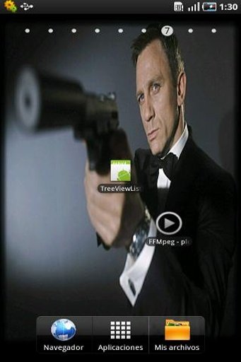 Daniel Craig 3D Illusion LWP截图1