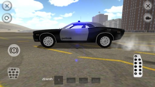 Muscle Police Car Driving截图1