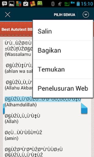 Best Autotext BB Mesenger 2014截图3