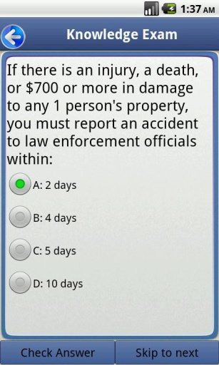 Driver License Test Washington截图5