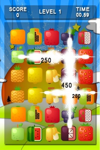 Fruits Match 3 Puzzle Game截图5