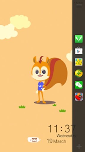 UC Browser Live Locker Theme截图1