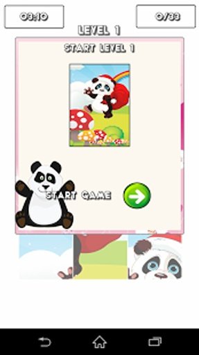 Panda Puzzle Game For Kid截图2