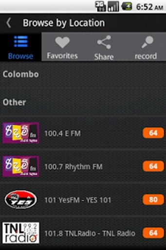 Live Radio Sri Lanka截图2