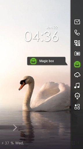 Swan Free Live Locker Theme截图3