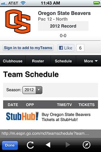 Oregon State Football截图7