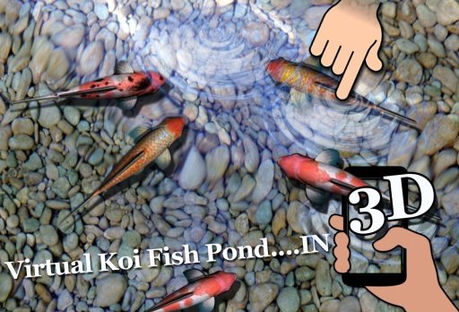 3D Koi Fish Pond Live Wallpaper截图4