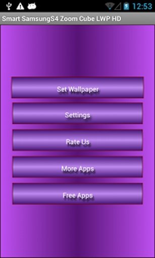 Smart SamsungS4 Zoom Cube LWP HD截图7