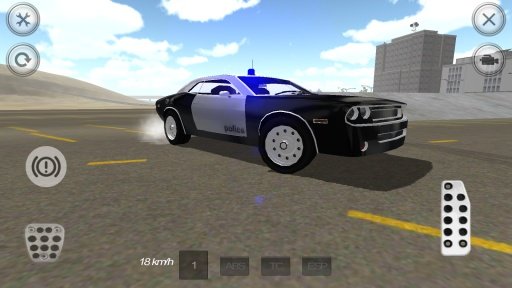 Muscle Police Car Driving截图3