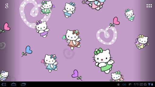 Hello Kitty Angel Live Wallpaper截图2