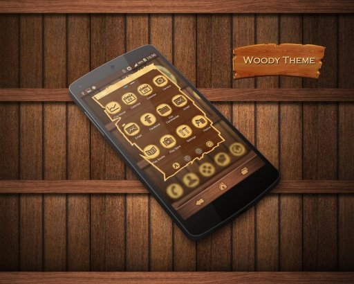 WoodyHD Next Launcher 3D Theme截图5