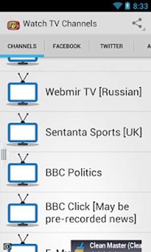Watch Live TV Channels截图9