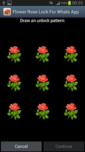 Flower Rose Lock Whats App截图2