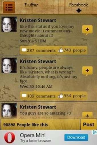 Kristen Stewart Fan App截图9