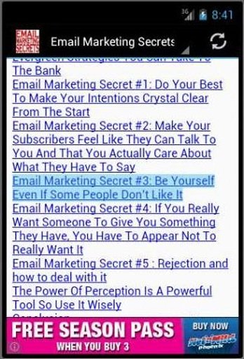 Email Marketing Secrets FREE截图3