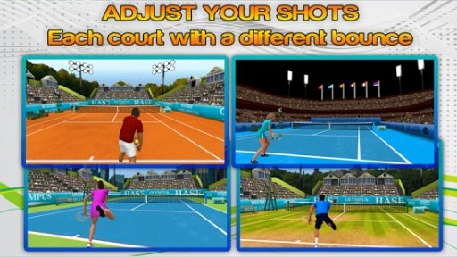 First Person Tennis Exhibition截图3