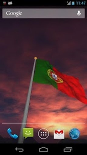 Real Portugal Flag Live Wall截图11