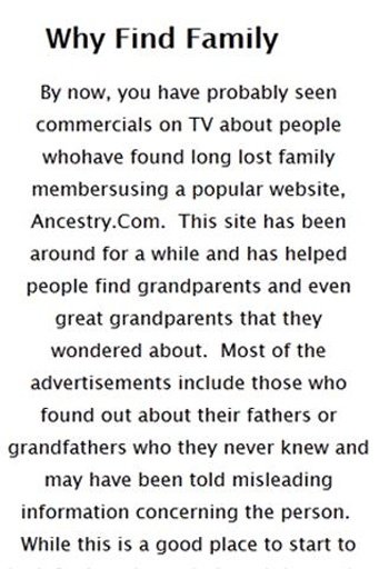 Family History Search Free ++截图1