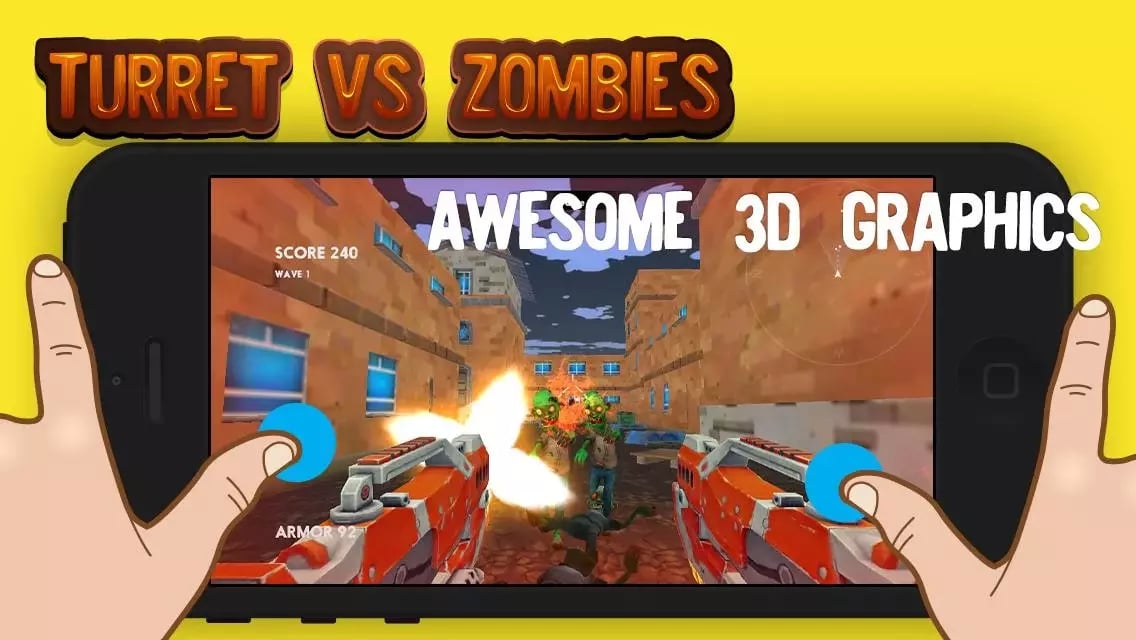 Guns Vs Zombies 3D截图1